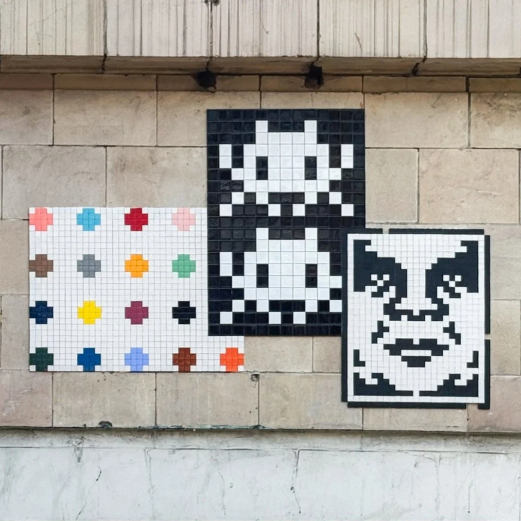 Invader's New London Mosaics LDN_163 - 166 | October 2025